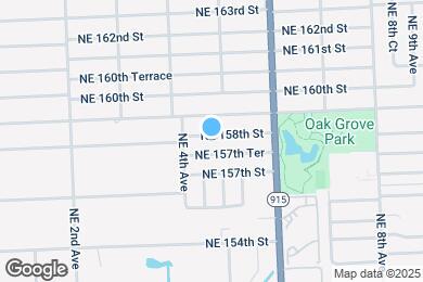 Map image of the property - 450 NE 158th St