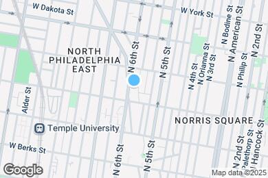 Map image of the property - 2117 Germantown Ave
