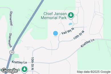 Map image of the property - 1165 Vail Way N