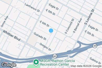 Map image of the property - 3085 Inez St
