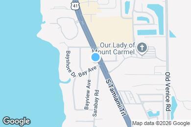 Map image of the property - 8 Bay Ave