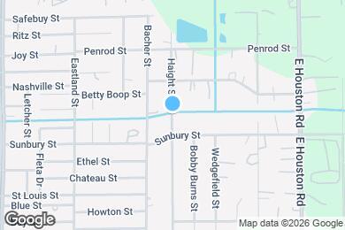 Map image of the property - 6606 Haight St