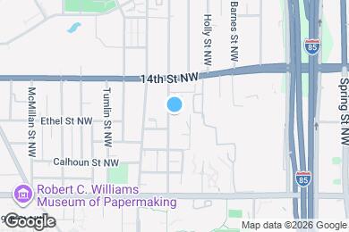 Map image of the property - 1103 Atlantic Dr NW