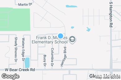 Map image of the property - 1506 Clemson Dr