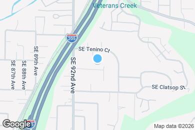 Map image of the property - 9341 SE Harney Ct