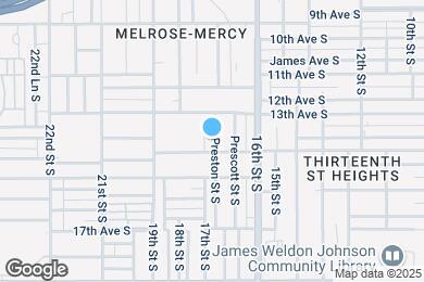 Map image of the property - 1349 Preston St S