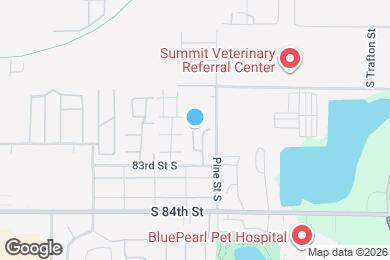Map image of the property - Southern Pines