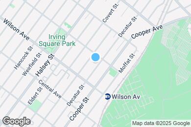 Map image of the property - 1293 Decatur St