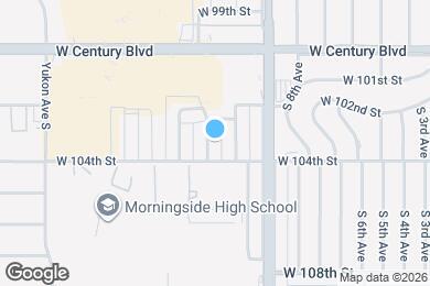 Map image of the property - 10230 Woodworth Ave