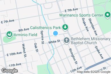 Map image of the property - 392 E 9th Ave