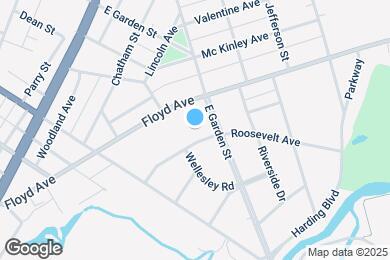 Map image of the property - 625 Roosevelt Ave