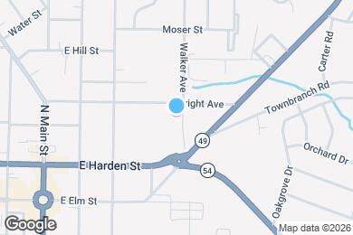 Map image of the property - 218 Walker Ave