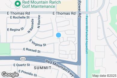 Map image of the property - 3424 N Saffron