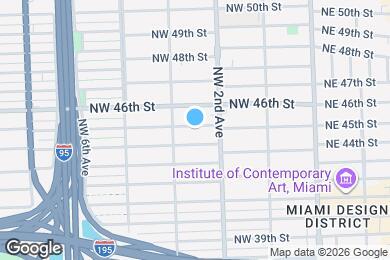 Map image of the property - 250 NW 45th St