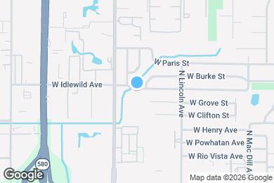 Map image of the property - 3422 W Idlewild Ave