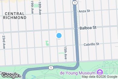 Map image of the property - 660 16th Ave