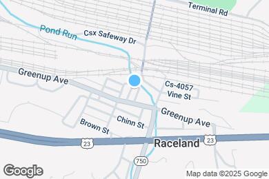 Map image of the property - 302 McCoy St