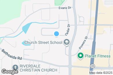 Map image of the property - 6966 Cedar Dr