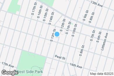 Map image of the property - 453 S 12th St