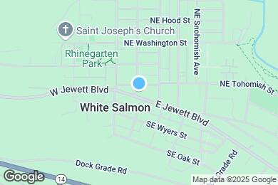 Map image of the property - 216 E Jewett Blvd