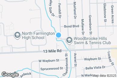 Map image of the property - 29621 Fernhill Dr