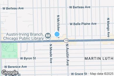 Map image of the property - 4008 N McVicker Ave