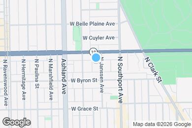 Map image of the property - 3934 N Janssen Ave