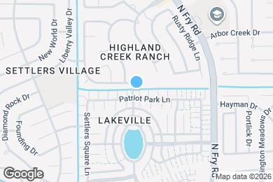 Map image of the property - 20724 Patriot Park Ln