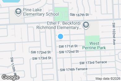 Map image of the property - 10611 SW 170th Ter