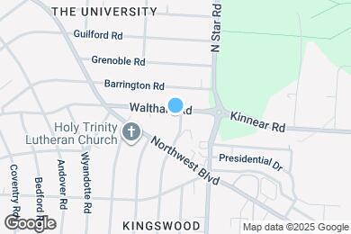 Map image of the property - 2009 Elmwood Ave