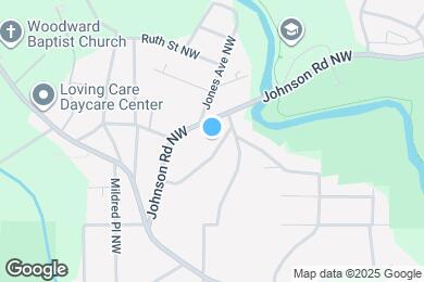 Map image of the property - 1026 Sims Ave NW