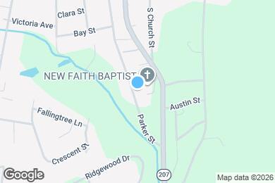 Map image of the property - 1131 Parker St