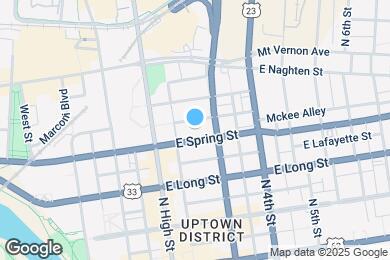 Map image of the property - 60 E Spring St