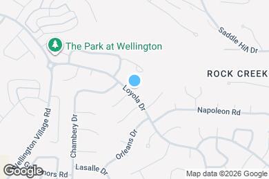 Map image of the property - 1219 Loyola Dr