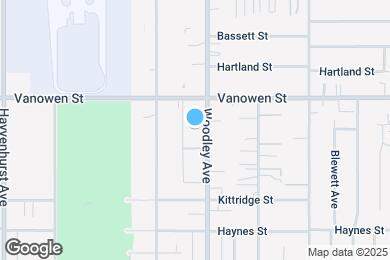 Map image of the property - 6729 Woodley Ave