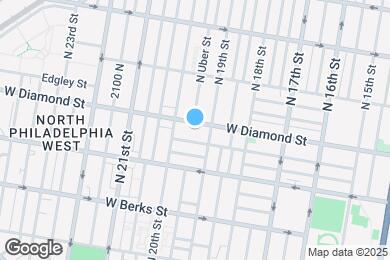 Map image of the property - 1918 W Diamond St