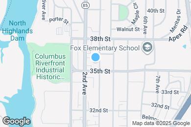 Map image of the property - 3513 3rd Ave