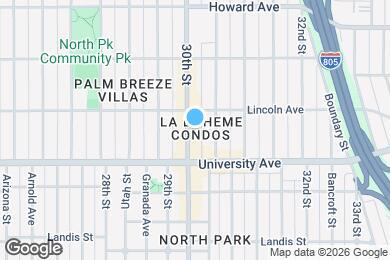 Map image of the property - 3957 30th St