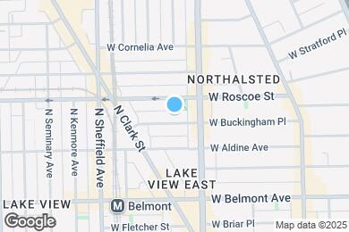 Map image of the property - 828 W Buckingham Pl