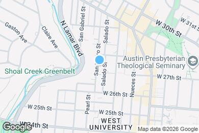 Map image of the property - Salado Apartments