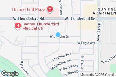 Map image of the property - 5331 W Voltaire Dr