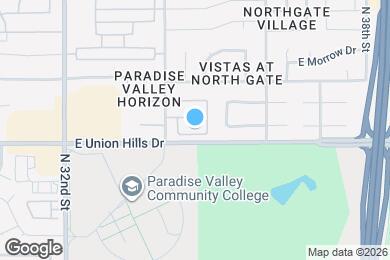 Map image of the property - 3430 E Jason Dr