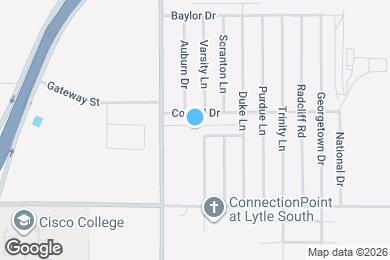 Map image of the property - 3802 Notre Dame Cir