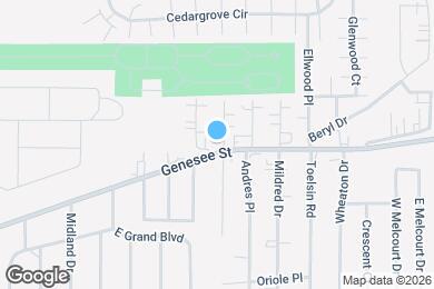 Map image of the property - 2974 Genesee St