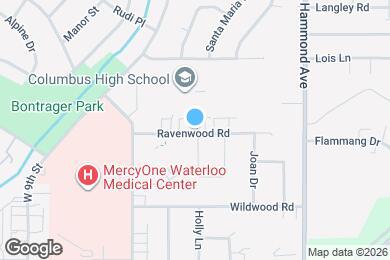 Map image of the property - 3708 Ravenwood Cir