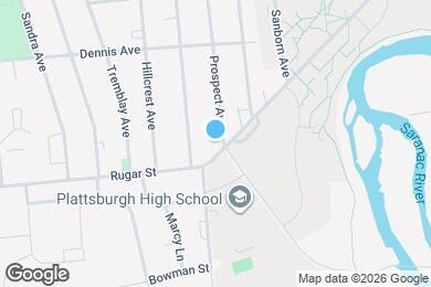 Map image of the property - 126 Rugar St