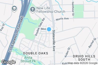 Map image of the property - 1616 Pat Garrett St