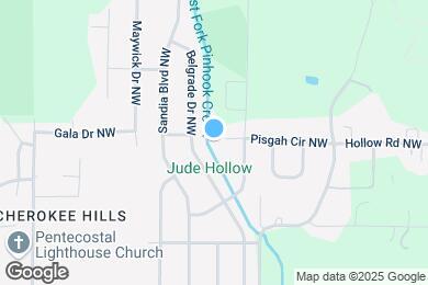Map image of the property - 2207 Pisgah Cir NW