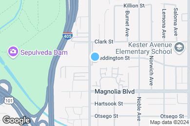 Map image of the property - Sepulveda Oaks