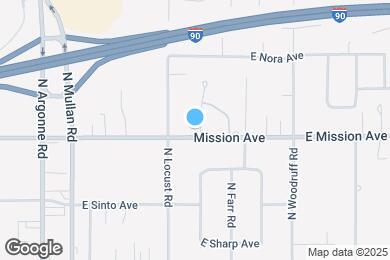 Map image of the property - 9525-9529 E Mission Ave
